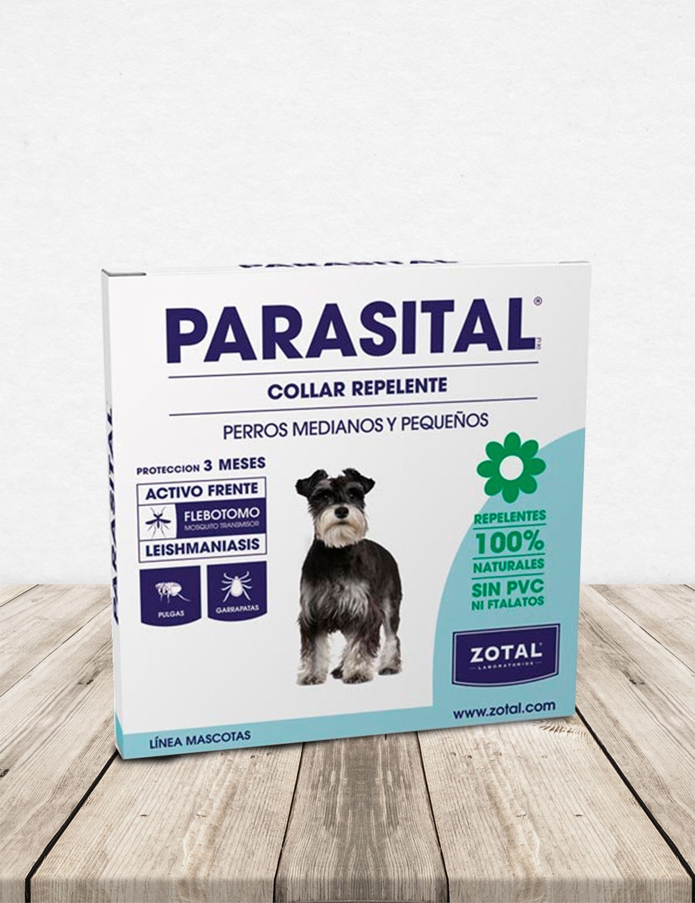 PARASITAL COLLAR REPELENTE PERROS PEQUEÑOS Y MEDIANOS GUAU AND CAT - 1