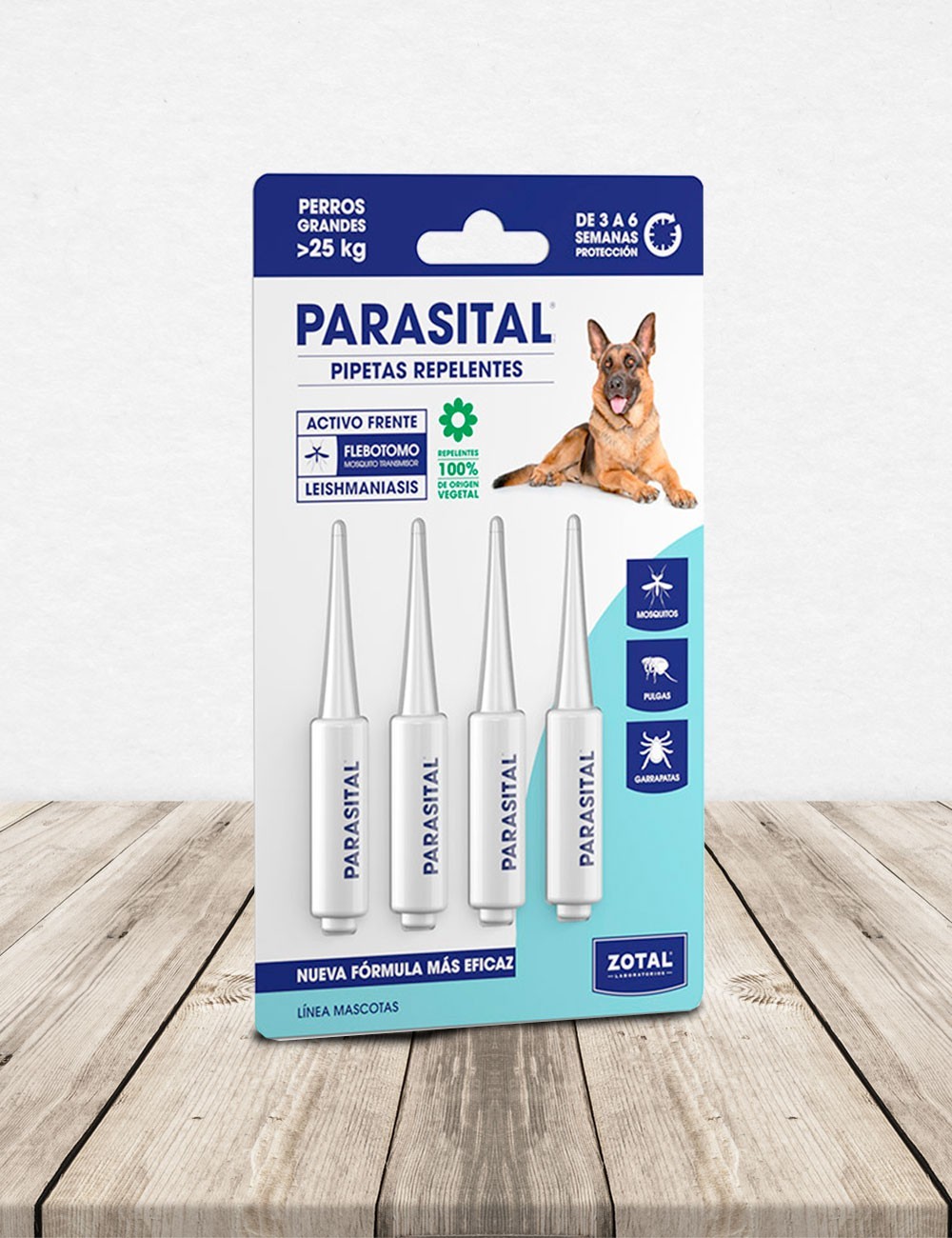 PARASITAL PIPETA PERRO GRANDES (+25KG) GUAU AND CAT - 1