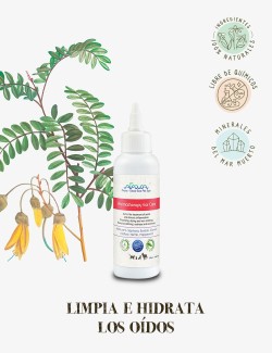 ARAVA AROMATERAPIA LIMPIADOR DE OÍDOS PARA PERROS Y GATOS 120ML GUAU AND CAT - 1